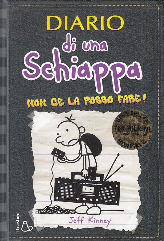 LN2- DIARIO DI UNA SCHIAPPA NON CE LA POSSO FARE! - KINNEY - CASTORO - C- JXS252
