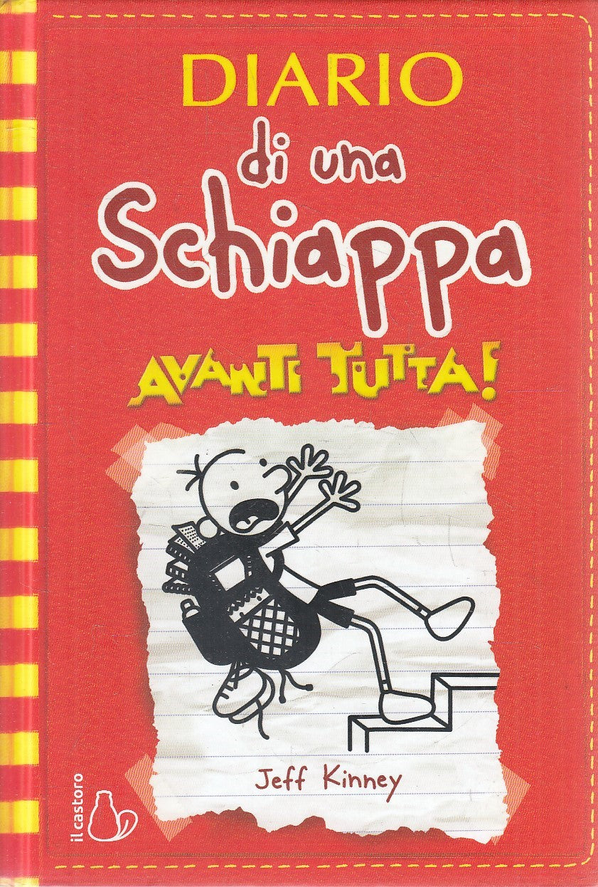 LN2- DIARIO DI UNA SCHIAPPA AVANTI TUTTA! - JEFF KINNEY - CASTORO - C - JXS252
