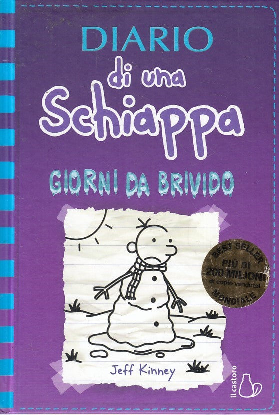 LN2- DIARIO DI UNA SCHIAPPA GIORNI DA BRIVIDO - KINNEY - CASTORO - C - JXS252