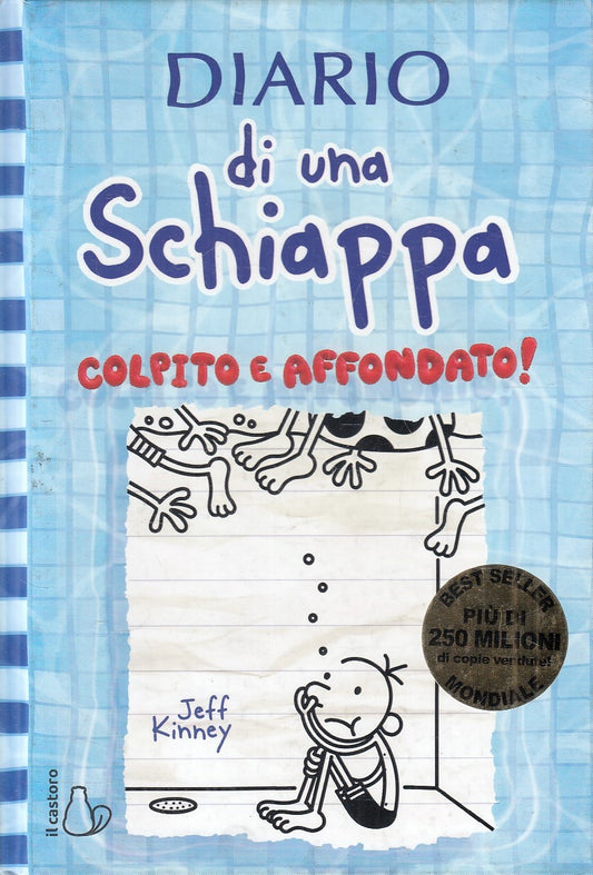 LN- DIARIO DI SCHIAPPA COLPITO AFFONDATO - KINNEY - CASTORO --- 2021 - C - YFS59