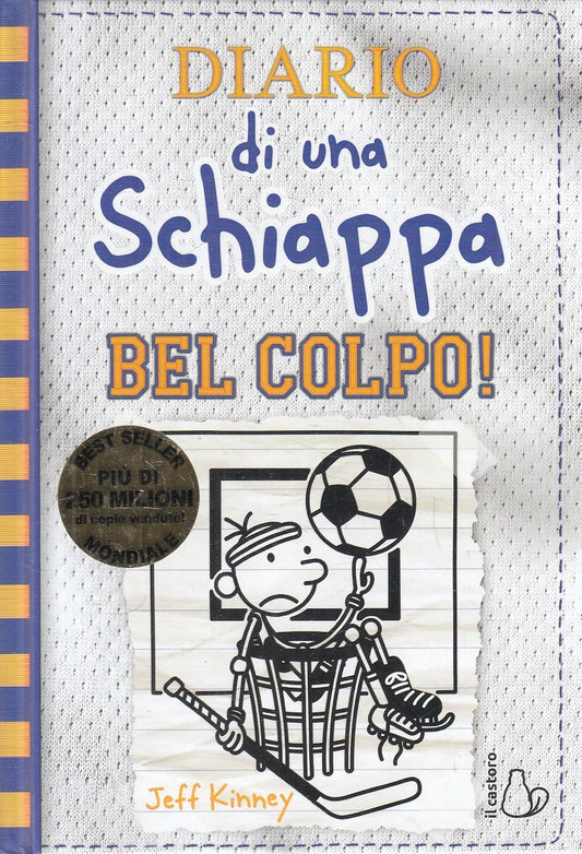 LN- DIARIO DI UNA SCHIAPPA BEL COLPO! - KINNEY - CASTORO --- 2022 - C - YFS59
