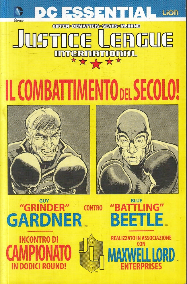 FV- JUSTICE LEAGUE INTERNATIONAL VOLUME 8 - GIFFEN - LION DC ESSENTIAL - B- VNX