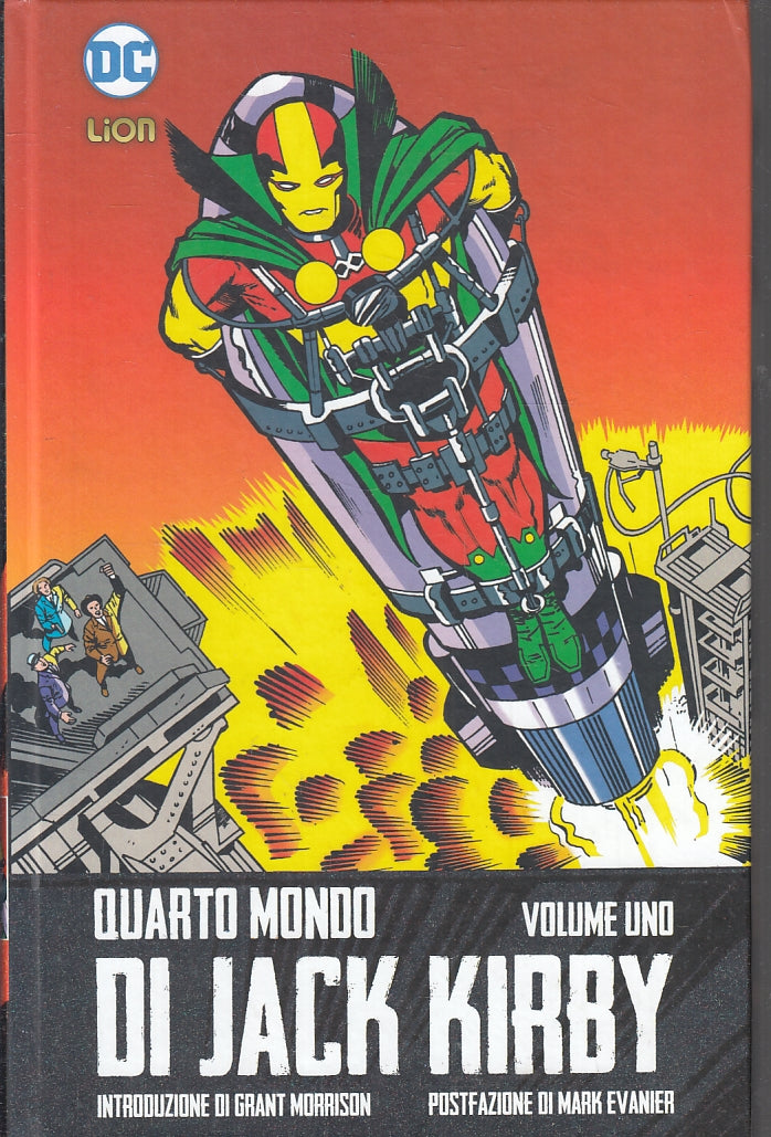 FV- QUARTO MONDO DI JACK KIRBY VOLUME UNO CARTONATO -- LION DC OMNIBUS - 2018- C- VVX