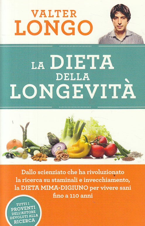 LZ- LA DIETA DELLA LONGEVITA' - LONGO - SUPERPOCKET -- 1a ED.- 2018 - B - YFS389