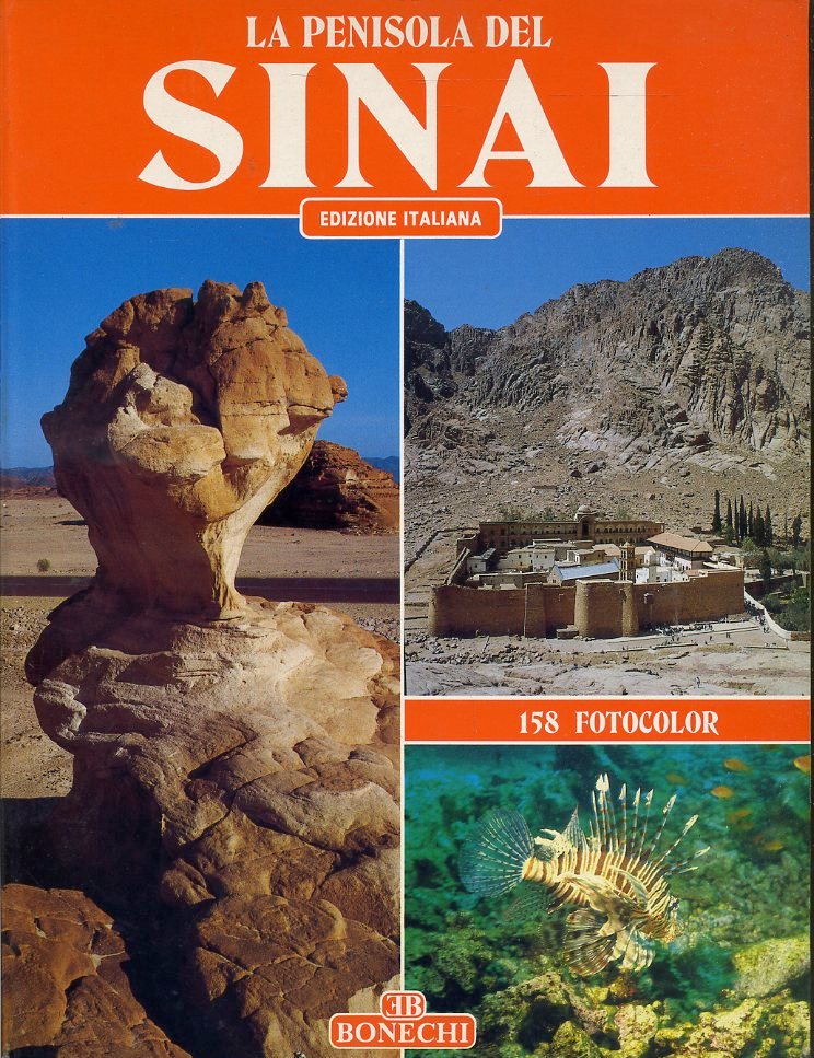 LV- GUIDA LA PENISOLA DEL SINAI 158 FOTOCOLOR - MAGI- BONECHI--- 1993- B- YFS618