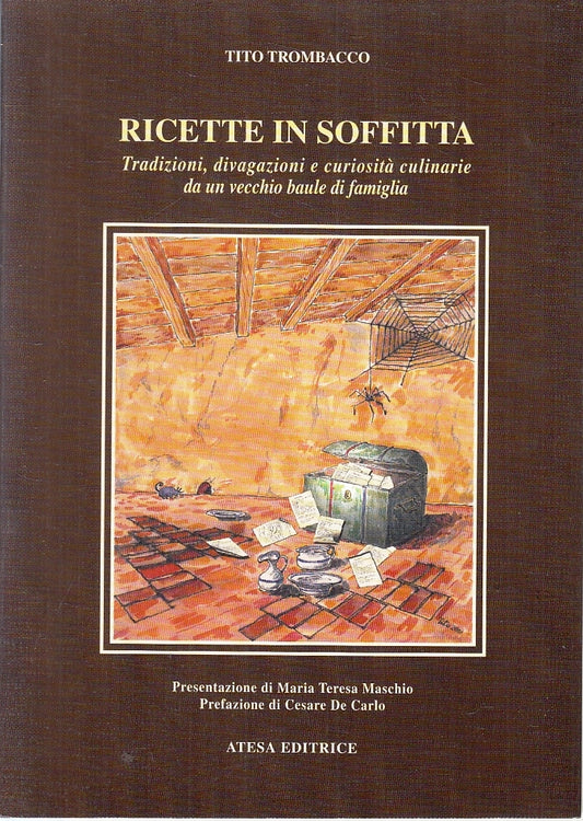 LK- RICETTE IN SOFFITTA TRADIZIONI - TITO TROMBACCO - ATESA --- 2001 - B- ZFS145
