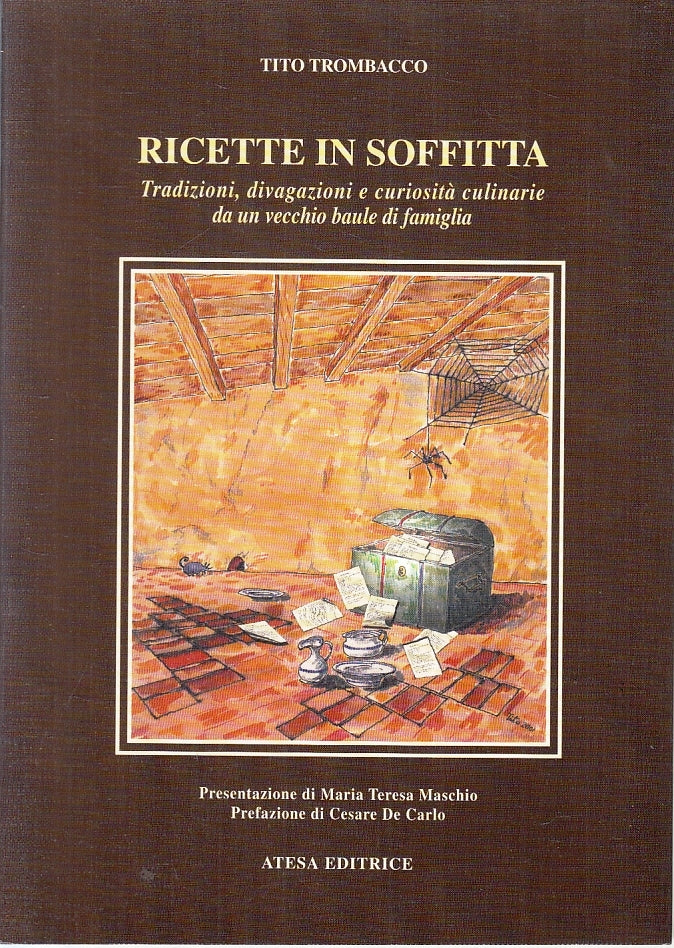 LK- RICETTE IN SOFFITTA TRADIZIONI - TITO TROMBACCO - ATESA --- 2001 - B- ZFS145