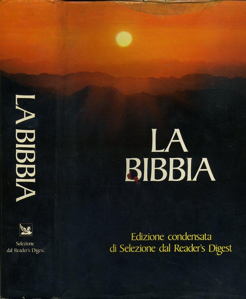 LD- LA BIBBIA EDIZIONE CONDENSATA-- SELEZIONE READER'S DIGEST--- 1985- CS-YFS624