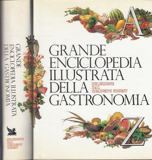 LK- GRANDE ENCICLOPEDIA ILLUSTRATA GASTRONOMIA-- READER'S --- 1990 - CS- YFS447