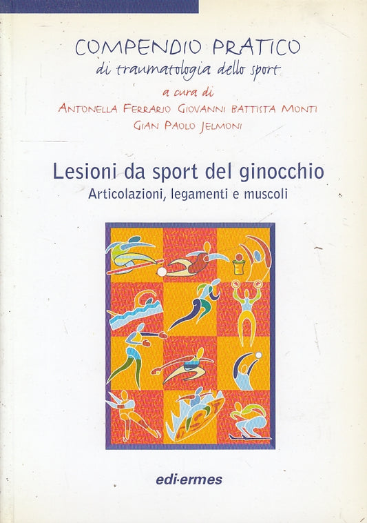 LQ- LESIONI DA SPORT DEL GINOCCHIO TRAUMATOLOGIA -- EDI ERMES--- 2001- B- ZFS588