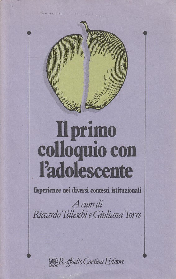 LS- IL PRIMO COLLOQUIO CON L'ADOLESCENTE -- CORTINA --- 1988 - BS - YDS388