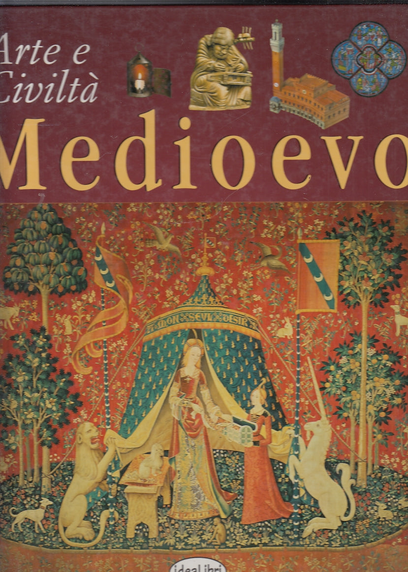 LZ- ARTE E CIVILTA' MEDIOEVO ILLUSTRATO -- IDEALIBRI --- 2002- C- YFS505
