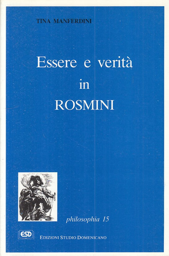LS- ESSERE E VERITA' IN ROSMINI - MANFREDINI - ESD --- 1994 - B - YFS484