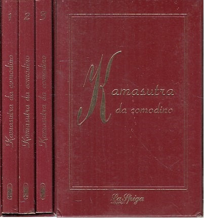 LX- KAMASUTRA DA COMODINO 3 VOLUMI -- LA SPIGA - GADGET -- 1991 - B - ZFS455