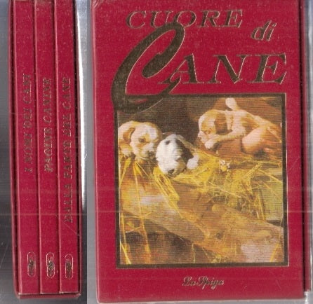 LZ- CUORE DI CANE 3 VOLUMI PAGINE CANINE I NOMI -- LA SPIGA --- 1997- B- YFS565
