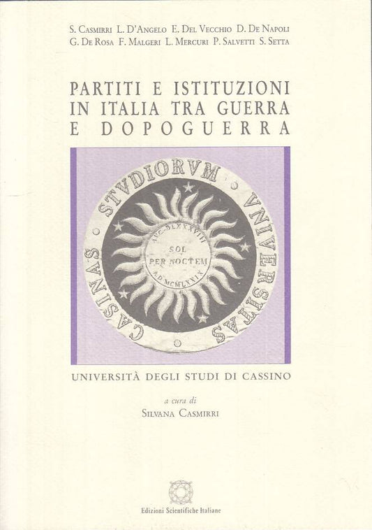 LS- PARTITI ISTITUZIONI GEURRA E DOPOGUERRA -- SCIENTIFICHE--- 1994 - B - YTS498