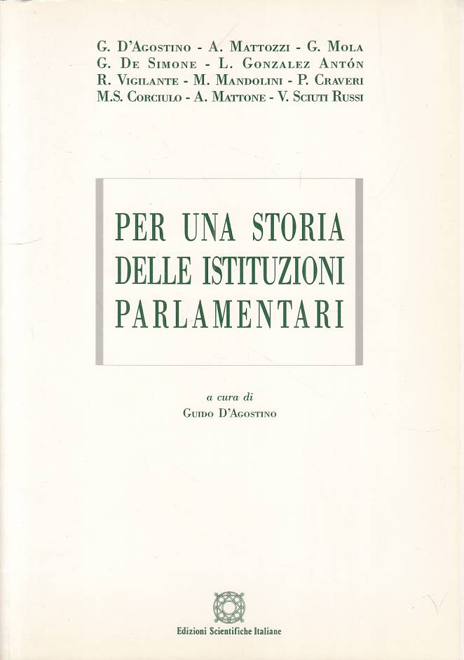 LS- PER STORIA DELLE ISTITUZIONI PARLAMENTARI-- SCIENTIFICHE--- 1994 - B - YTS46