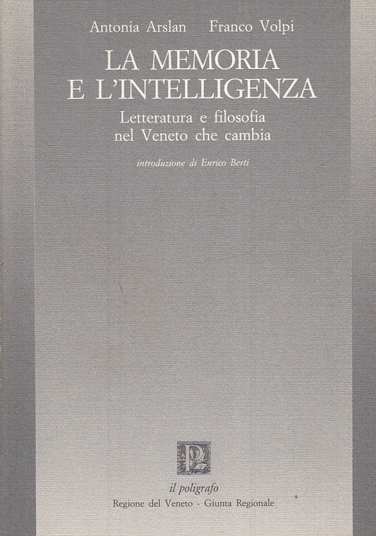 LS- LA MEMORIA E L'INTELLIGENZA - ARLSAN VOLPI - IL POLIGRAFO --- 1989- B- ZTS30