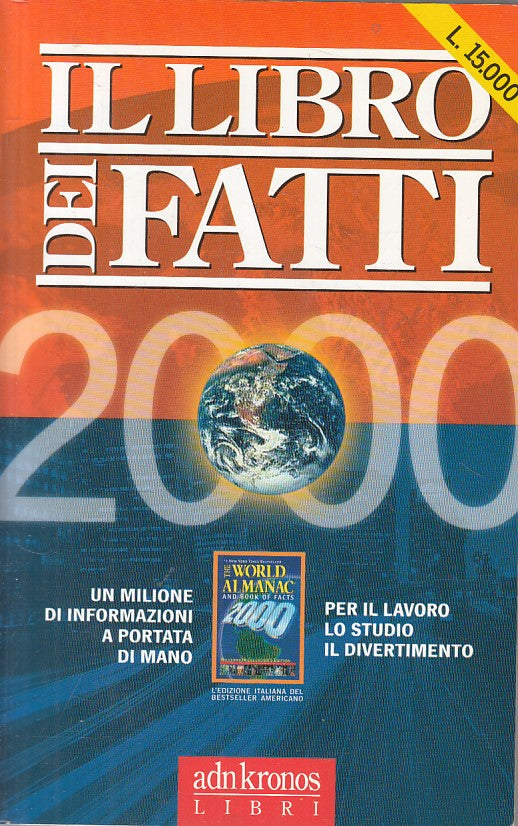 LZ- IL LIBRO DEI FATTI 2000 -- ADN KRONOS LIBRI --- 1999 - B - ZFS329