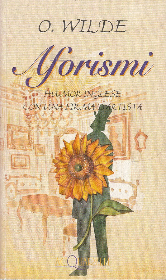 AFORISMI - OSCAR WILDER - DEMETRA ACQUARELLI - B- JXS76
