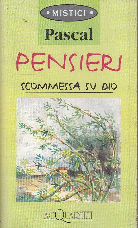 LN2- PENSIERI SCOMMESSA SU DIO - PASCAL - DEMETRA MISTICI ACQUARELLI - B- JXS41