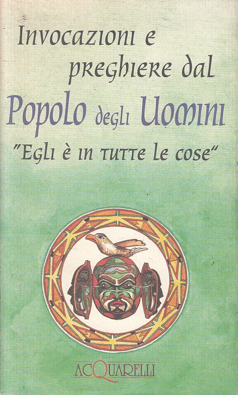 LN2- INVOCAZIONI PREGHIERE POPOLO UOMINI - DEMETRA - ACQUARELLI - BS- XFS