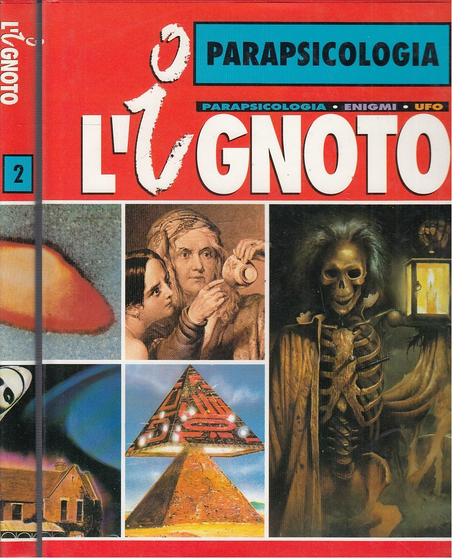 LZ- L'IGNOTO PARAPSICOLOGIA VOLUME 2 ENIGMI UFO-- HOBBY WORK--- 1992- CS- ZFS581