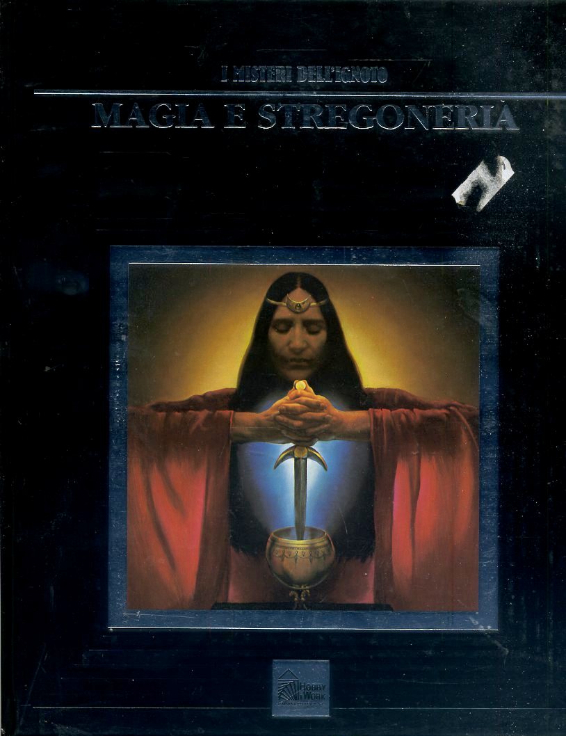 LZ- I MISTERI DELL'IGNOTO MAGIA E STREGONERIA-- HOBBY & WORK--- 1990- C- ZDS580 