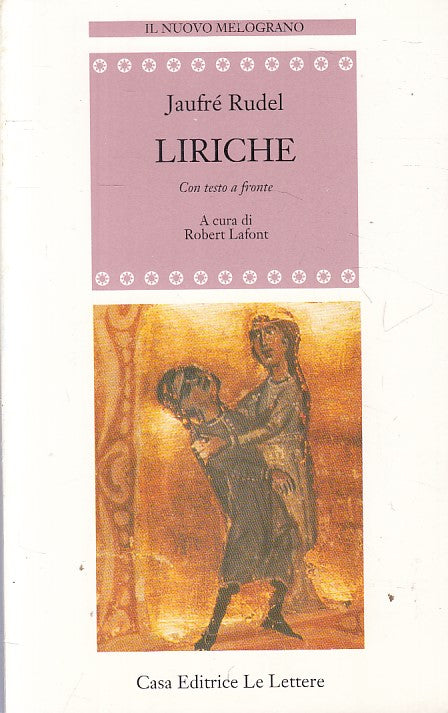 LN- LIRICHE CON TESTO A FRONTE - RUDEL - LETTERE - MELOGRANO-- 1992 - B - YFS431