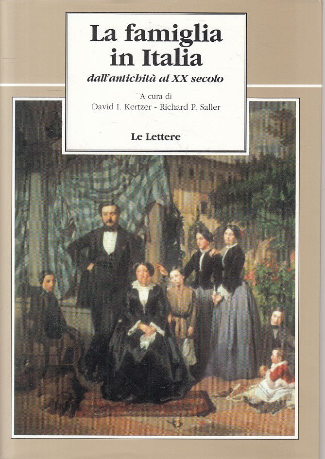 LS- FAMIGLIA IN ITALIA ANTICHITA' AL XX SECOLO -- LETERRE --- 1995 - BS - YFS334