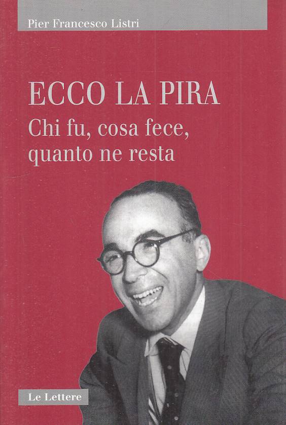 LS- ECCO LA PIRA CHI FU COSA FECE - LISTRI - LE LETTERE --- 2004 - B - YTS625