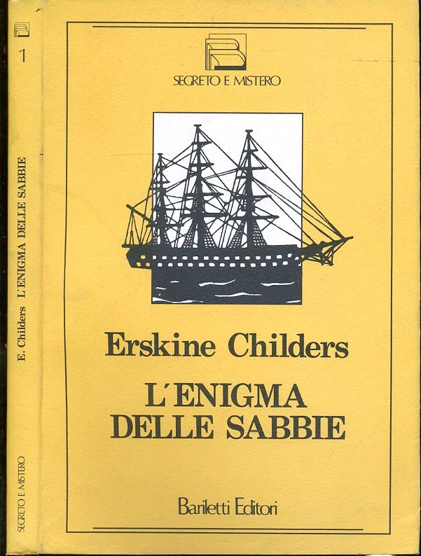 LN- L'ENIGMA DELLE SABBIE- CHILDERS- BARILETTI- SEGRETO MISTERO-- 1989- B- XFS36