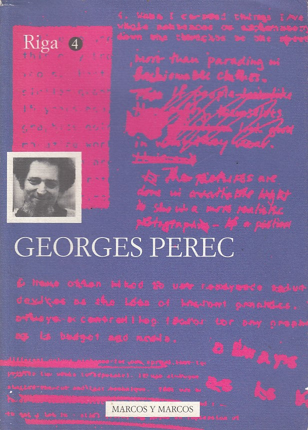 LS- GEORGES PEREC - ANDREA BORSANI - MARCOS - RIGA -- 1993 - B - ZFS12