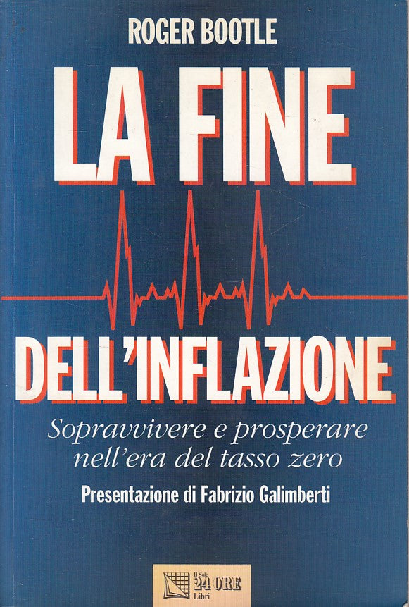 LZ- LA FINE DELL'INFLAZIONE - BOOTLE - SOLE 24 ORE --- 1996 - B - ZDS310