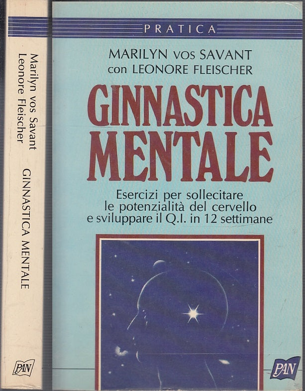 LZ- GINNASTICA MENTALE - MARILYN VON SAVANT - PAN - PRATICA -- 1991- B- XFS50