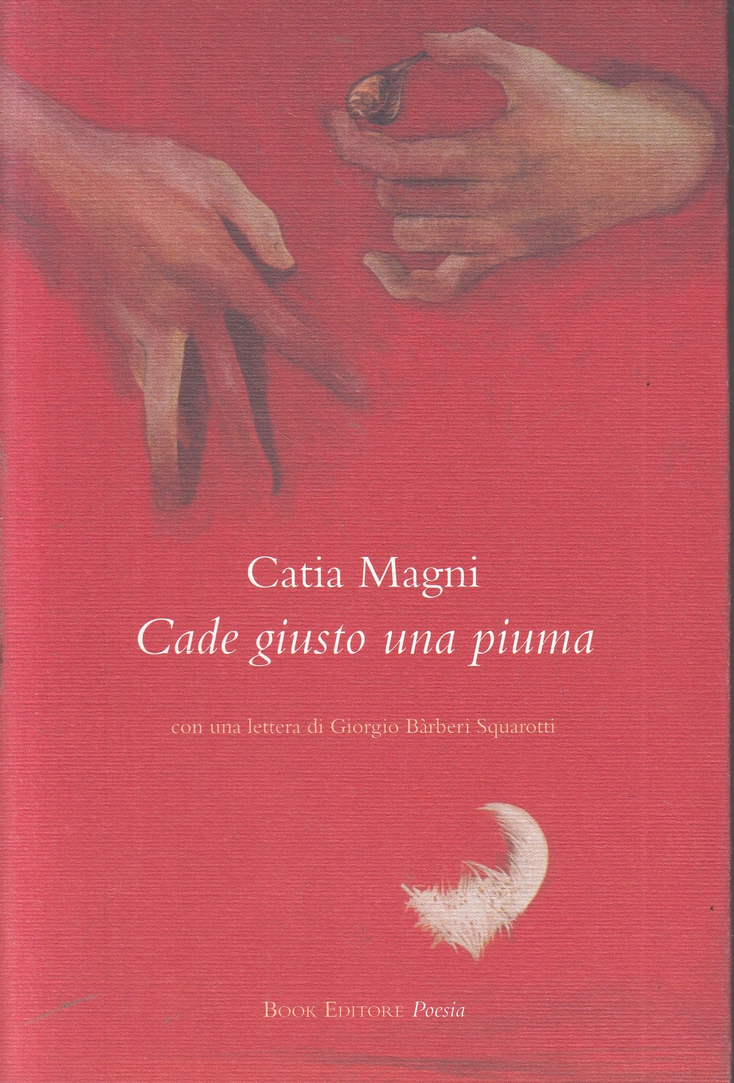 LN- CADE GIUSTO UNA PIUMA- CATIA MAGNI- BOOK ED.- POESIA TABULA-- 2015- B-YFS959