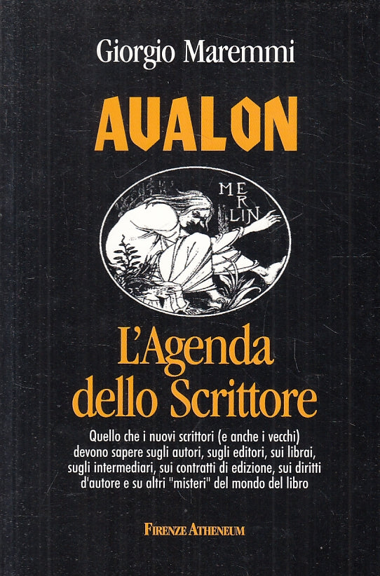 LZ- AVALON L'AGENDA DELLO SCRITTORE- GIORGIO MAREMMI- ANTHENEUM--- 2002-B-ZFS185
