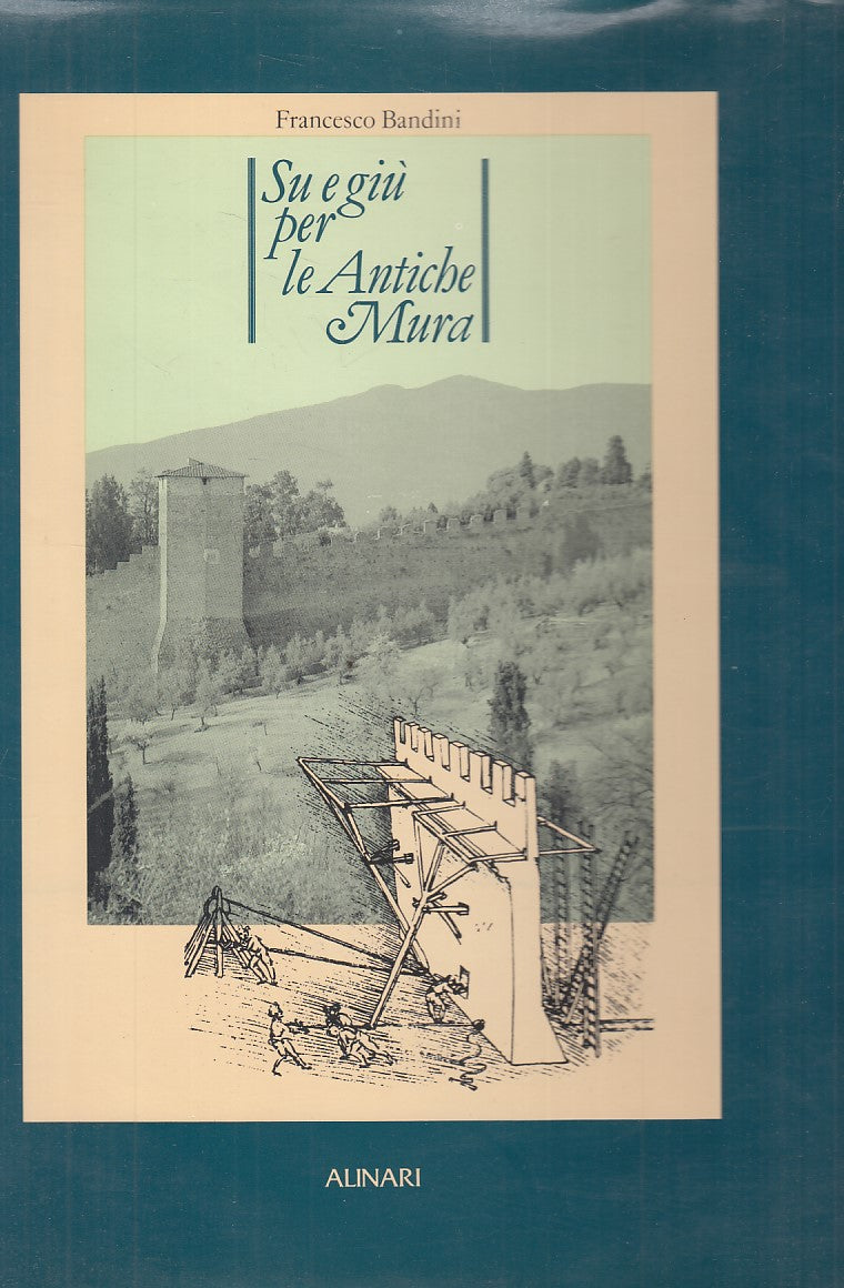 LS- SU E GIU' PER LE ANTICHE MURA - BANDINI - ALINARI --- 1983 - CS - YFS828