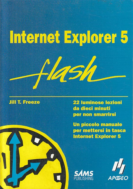 LZ- INTERNET EXPLORER 5 FLASH - FREEZE - APOGEO --- 1999 - B - ZFS312
