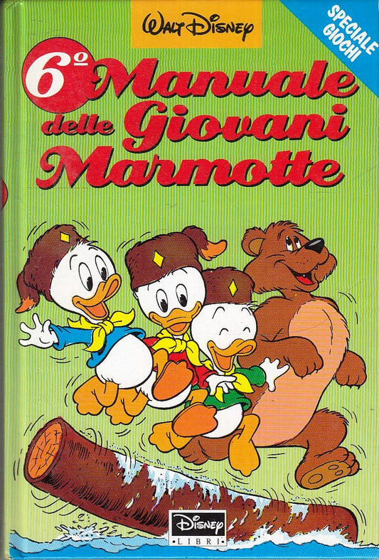 FD- 6° MANUALE DELLE GIOVANI MARMOTTE -- DISNEY LIBRI - 1a ED. 1992 - C - N25