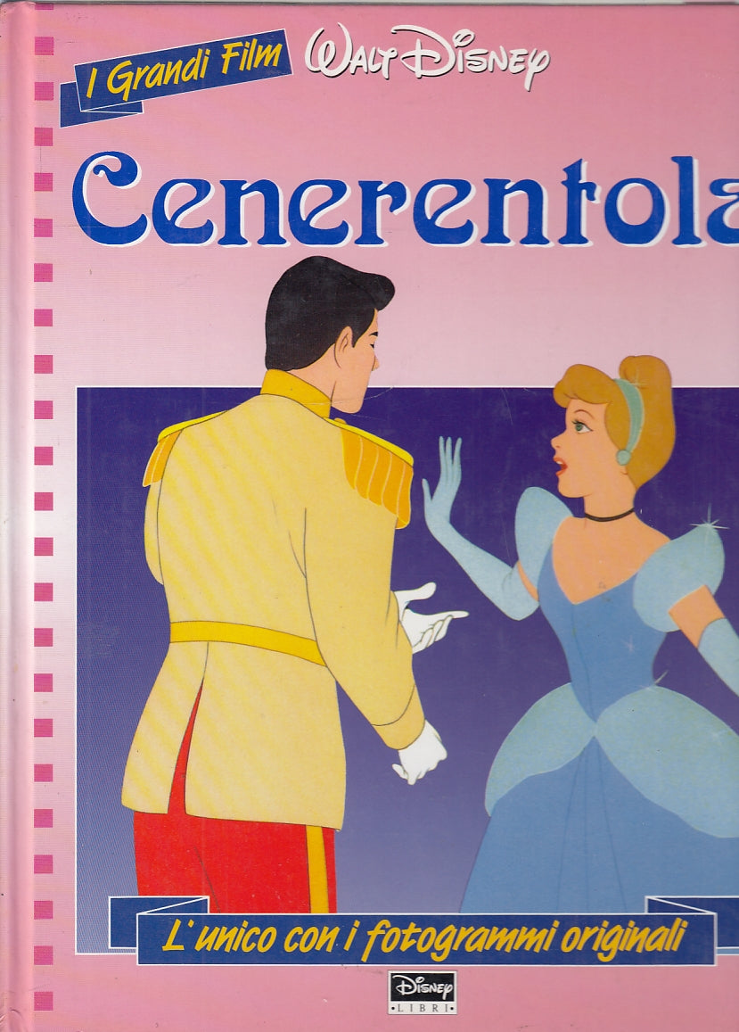 LB- CENERENTOLA -- DISNEY LIBRI - I GRANDI FILM -- 1992 - C - RGZ