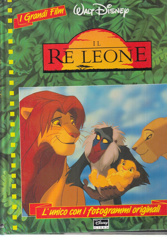 LB- I GRANDI FILM IL RE LEONE FOTOGRAMMI ORIGINALI-- DISNEY LIBRI--- 1994- C-RGZ