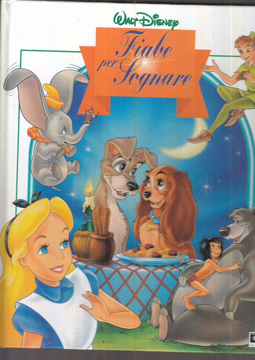 LB- FIABE PER SOGNARE ARISTOGATTI LILLI ALICE-- DISNEY LIBRI --- 1988- C- YFS239