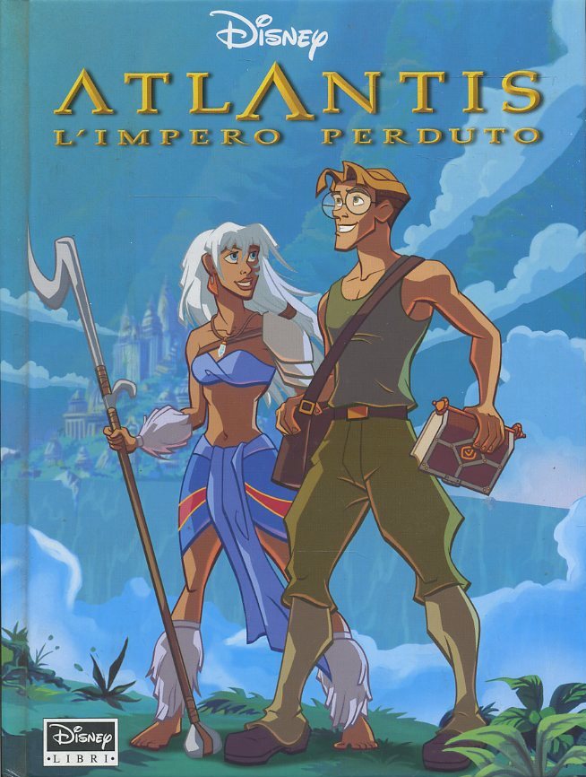 LB- ATLANTIS L'IMPERO PERDUTO -- DISNEY LIBRI --- 2001- C- YFS702