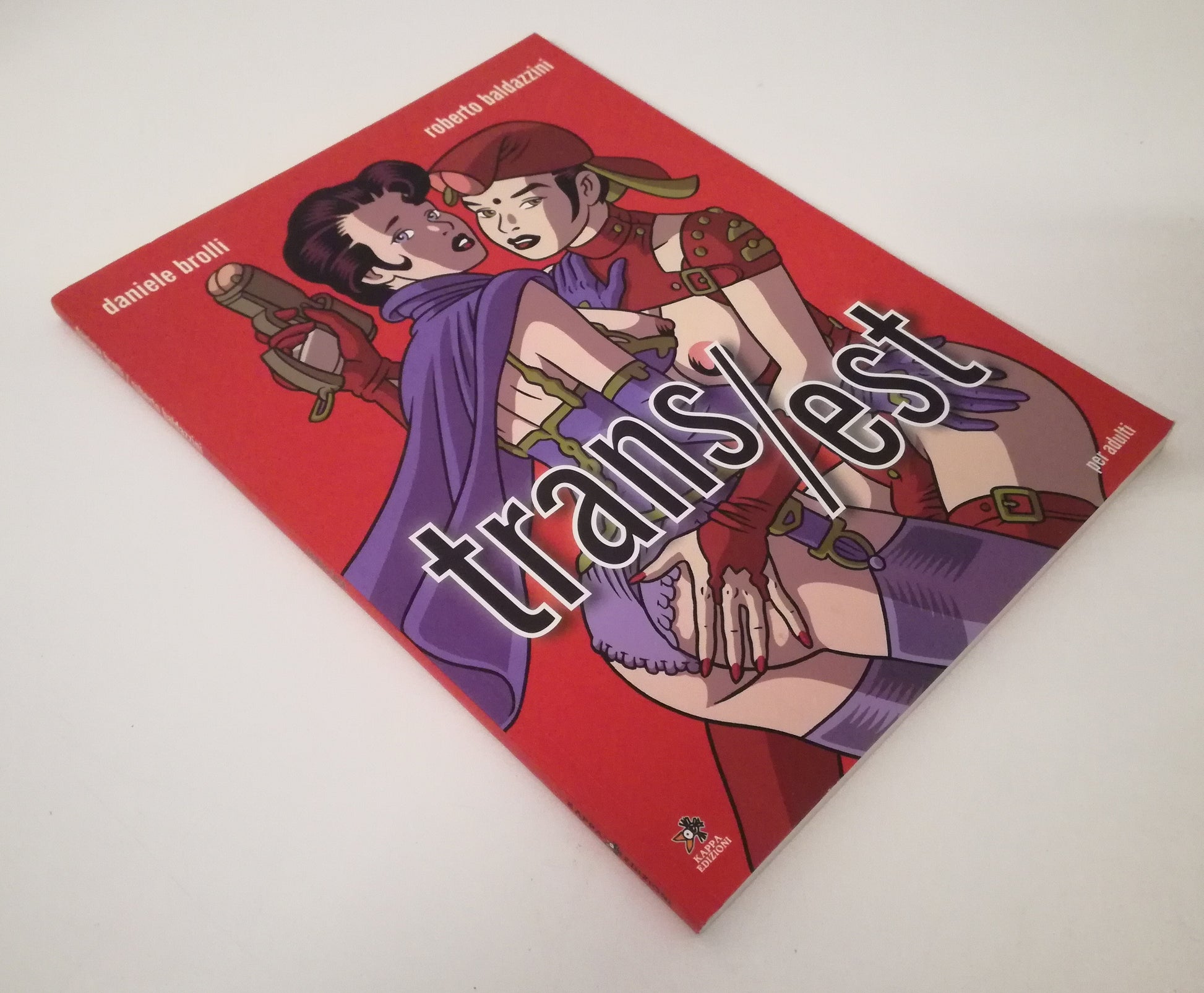 LX- TRANS/EST - DANIELE BROLLI ROBERTO BALDAZZINI - KAPPA EDIZIONI- 2007- B- VHX