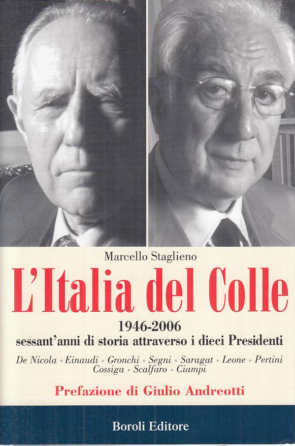 LS- L'ITALIA DEL COLLE 1946/2006 - STAGLIENO - BOROLI --- 2006 - CS - YTS599