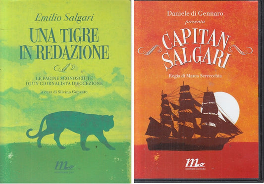 UNA TIGRE IN REDAZIONE + DVD - SALGARI - MINIMUM FAX --- 2011 - B - YFS496
