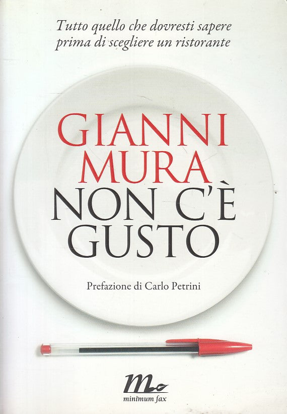 LZ- NON C'E' GUSTO SCEGLIERE RISTORANTE- MURA - MINIMUM FAX --- 2015 - B - ZFS11