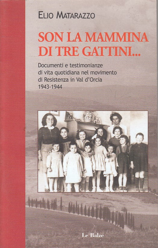 LS- SON LA MAMMINA DI TRE GATTINI - MATARAZZO - LE BALZE --- 2005 - B - ZFS151