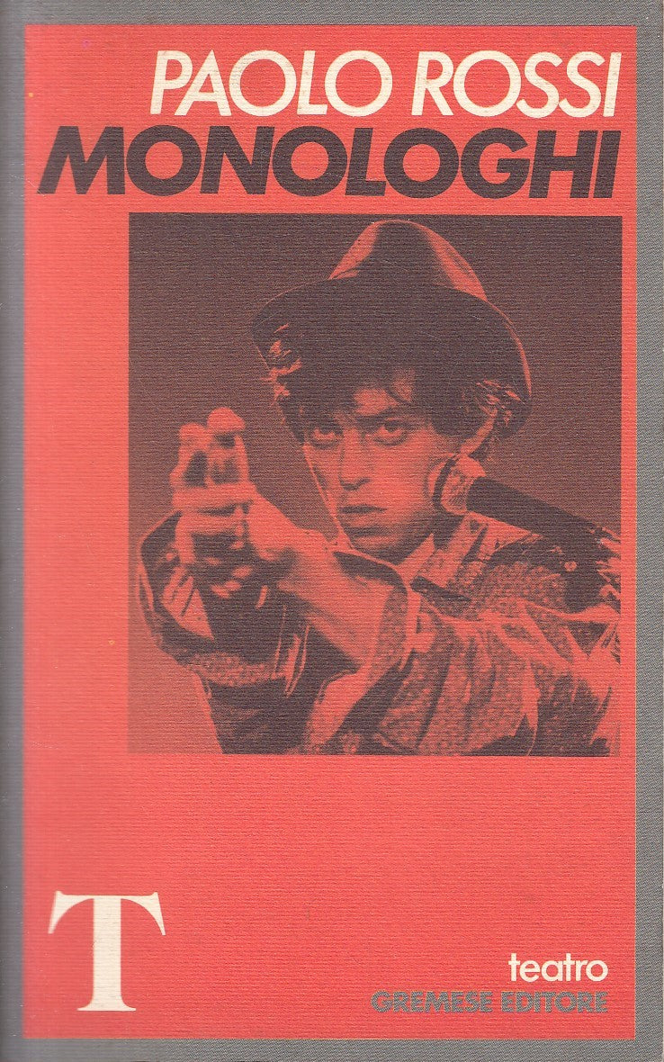 MONOLOGHI - PAOLO ROSSI - GREMESE TEATRO - B - JXS200